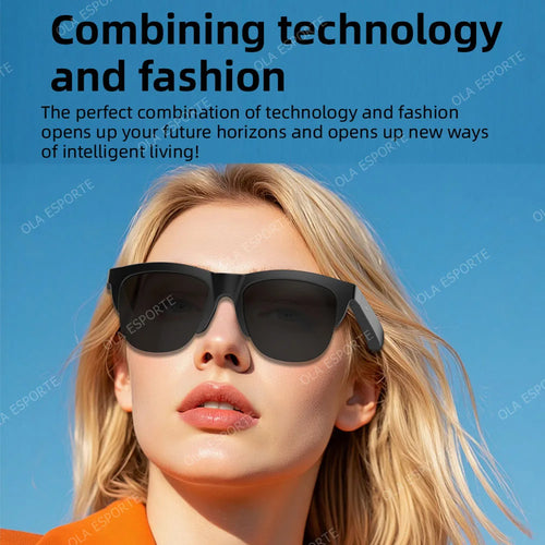 2025 Photosensitive Color Change Smart Glasses Bluetooth Voice Calls